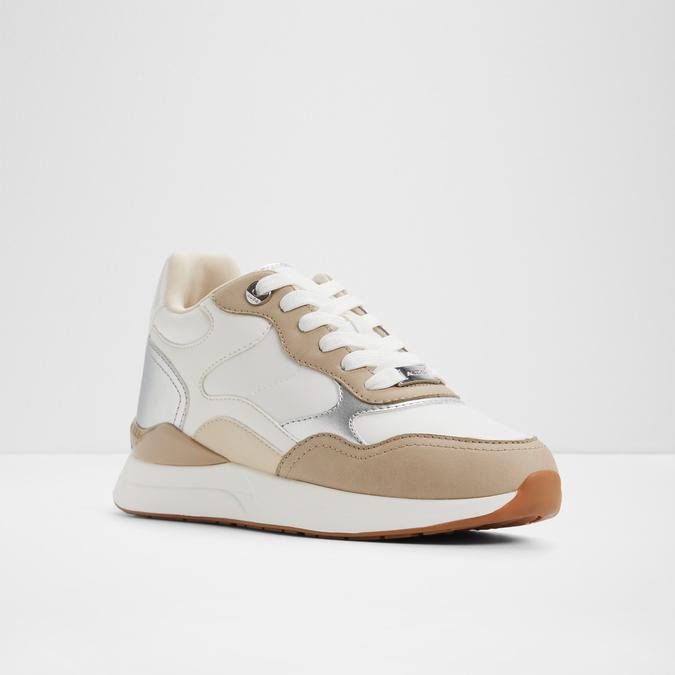 Pellexa-In Women's Brown Sneaker Wedges image number 4