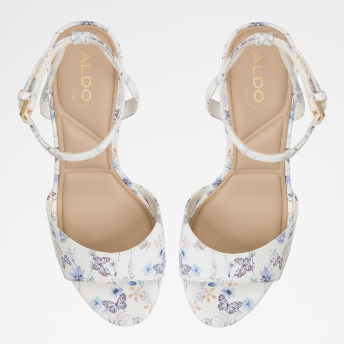 Gracious-In Women's Multicolor Block Heel Sandals image number 3