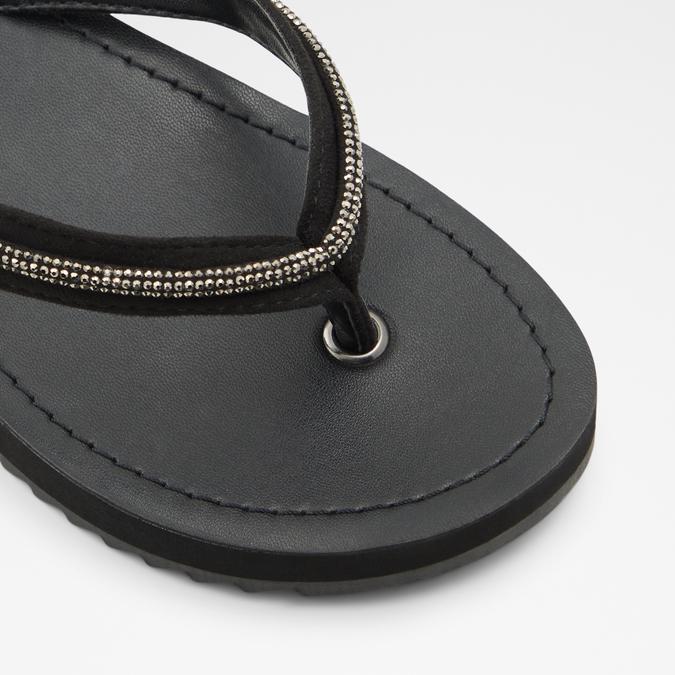 Polo Women's Black Sandals image number 5