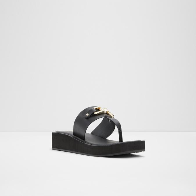Poolside Women's Black Sandals image number 4