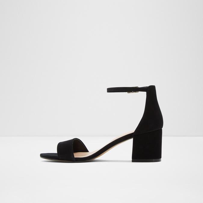 Villarosa Women's Black Block Heel Sandal image number 2