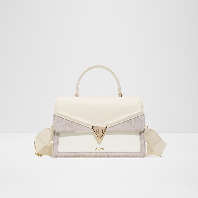 ORANGESPINE Beige Women Top Handle