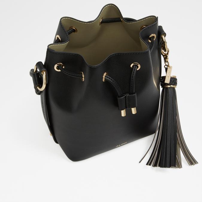 Dororyth Women's Black Bucket Bag image number 2