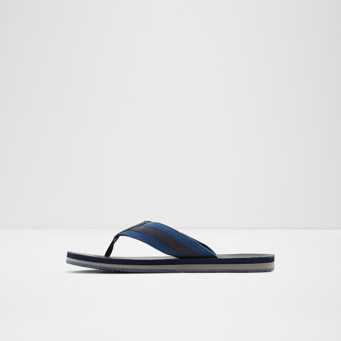 Dubost Men's Navy Thong Sandals image number 2