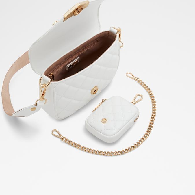 Crossbody bag Meli Melo White in Suede - 27445054