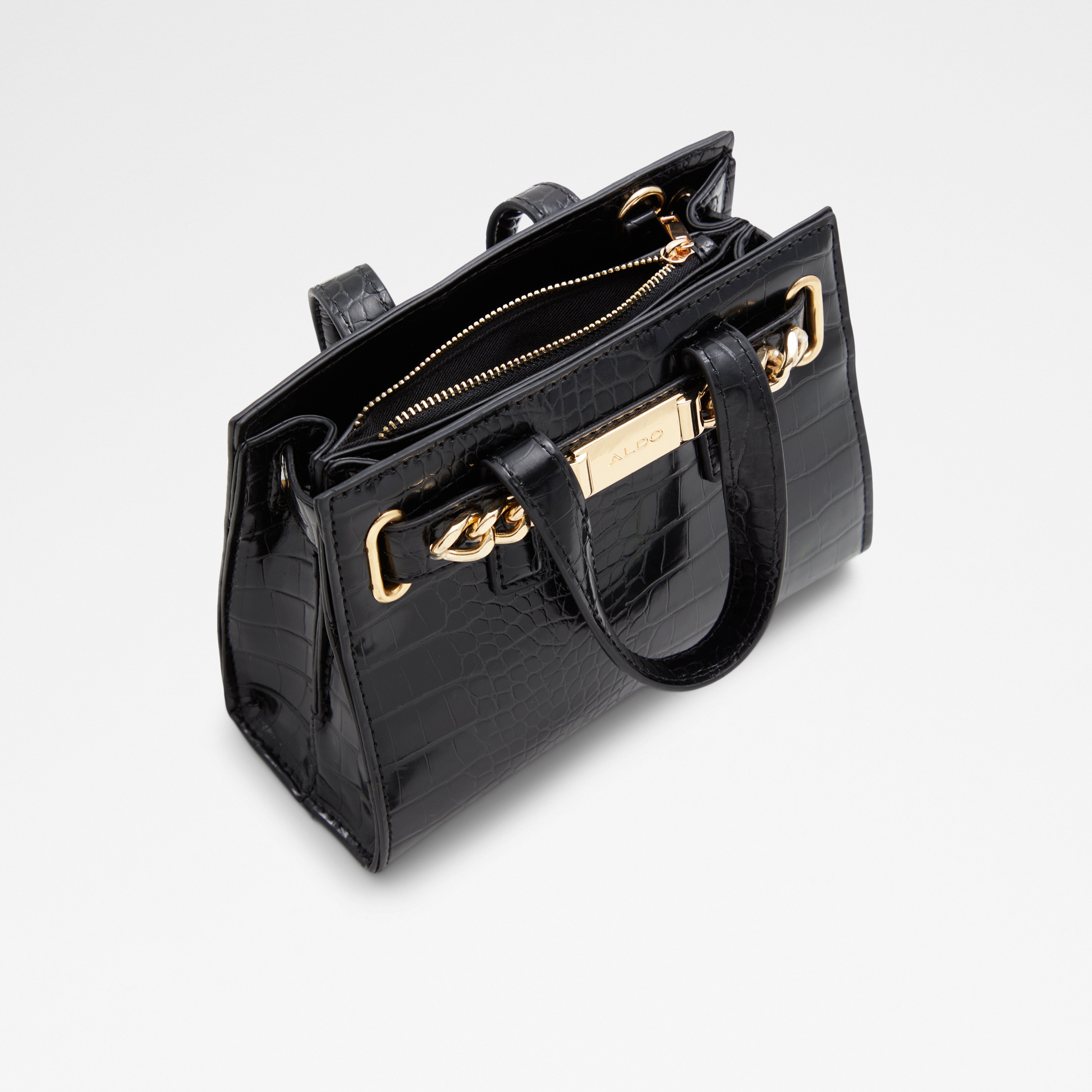 Posa Women's Black Satchel image number 1