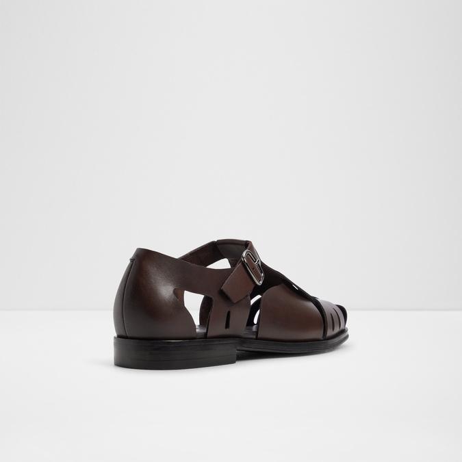 LANCINGA-IN Brown Men Back Strap Sandals