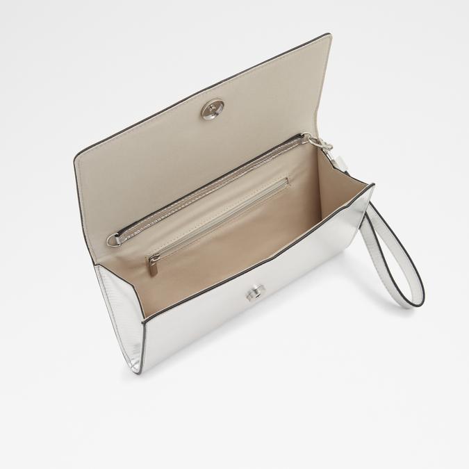 Gwelilith Women's Silver Clutch image number 2