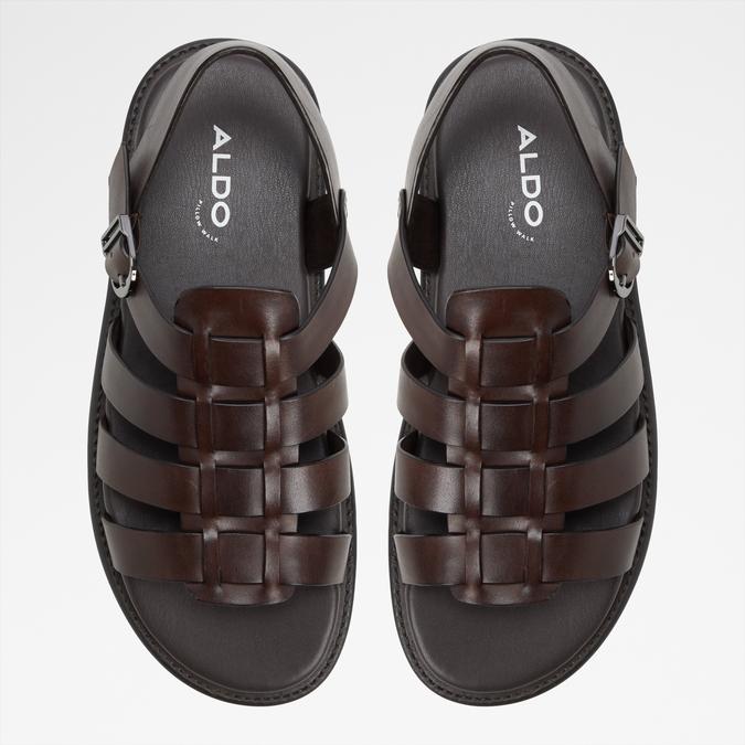 Warleya-In Men's Brown Strap Sandals image number 3