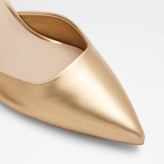 Basanti Women's Gold Pumps image number 5