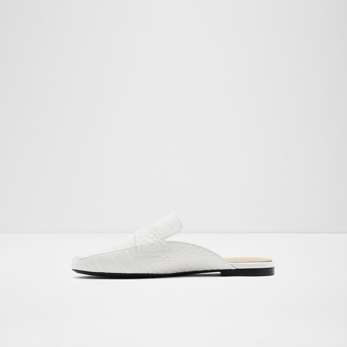 Delilmadia Women's White Mules image number 3