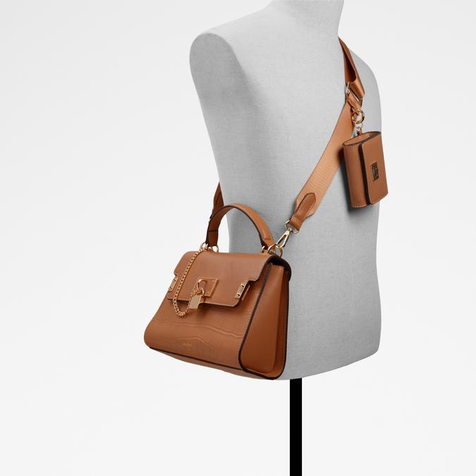 Porsha Women's Brown Top Handle image number 3