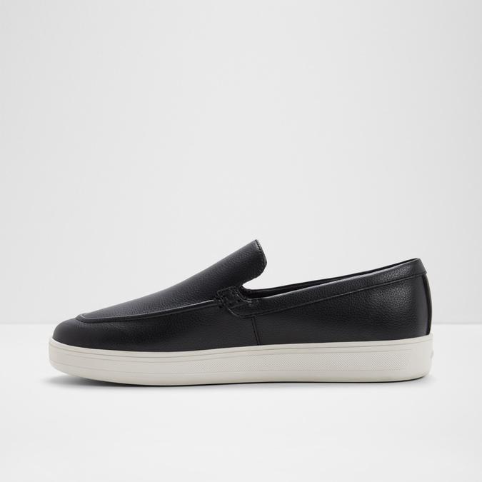 GINOA Black Men Sneakers Slip On image number 2