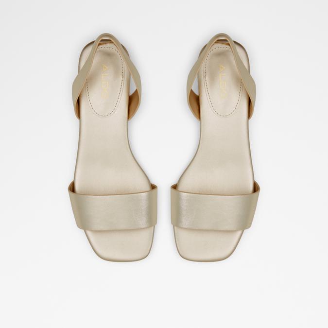Dorenna Women s Champagne Flat Sandals