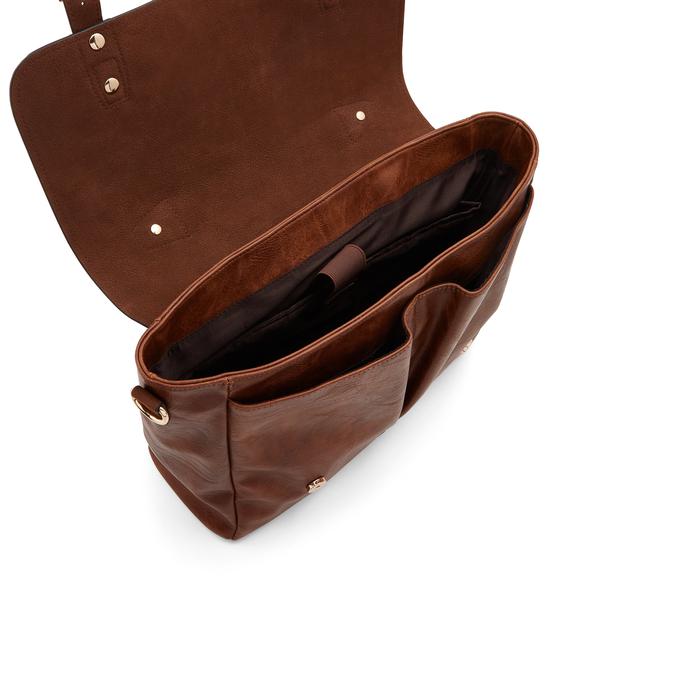 Beatnik Men's Cognac Messenger image number 2