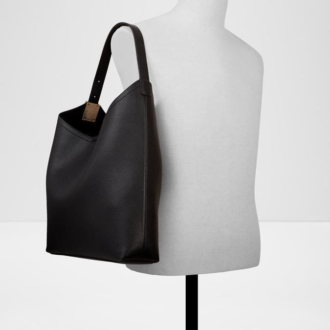 Paejar Women's Black Bucket Bag image number 3