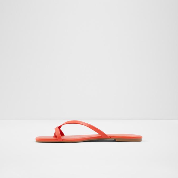 Kederi Women's Orange Flat Sandals image number 2