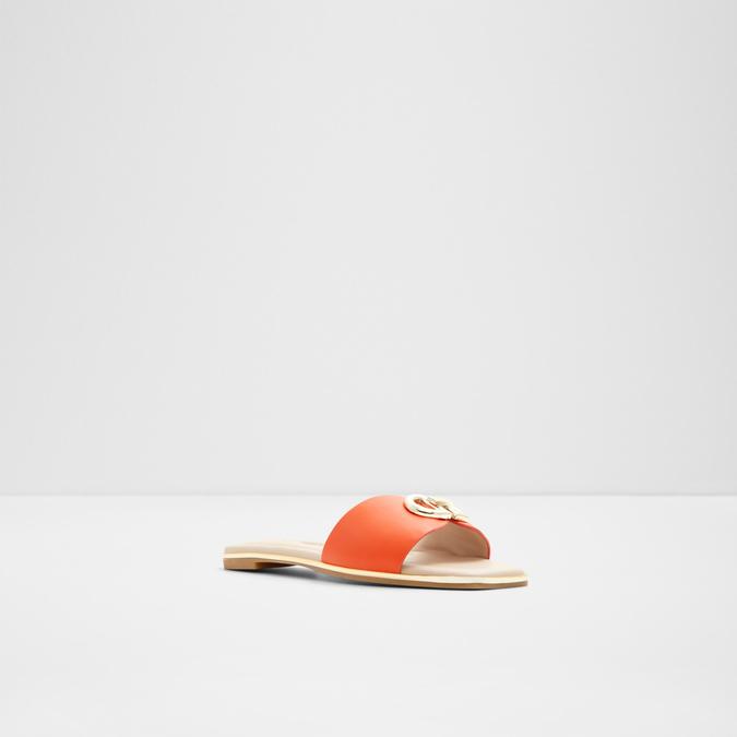 Bellenor Women's Orange Flat Sandals image number 4