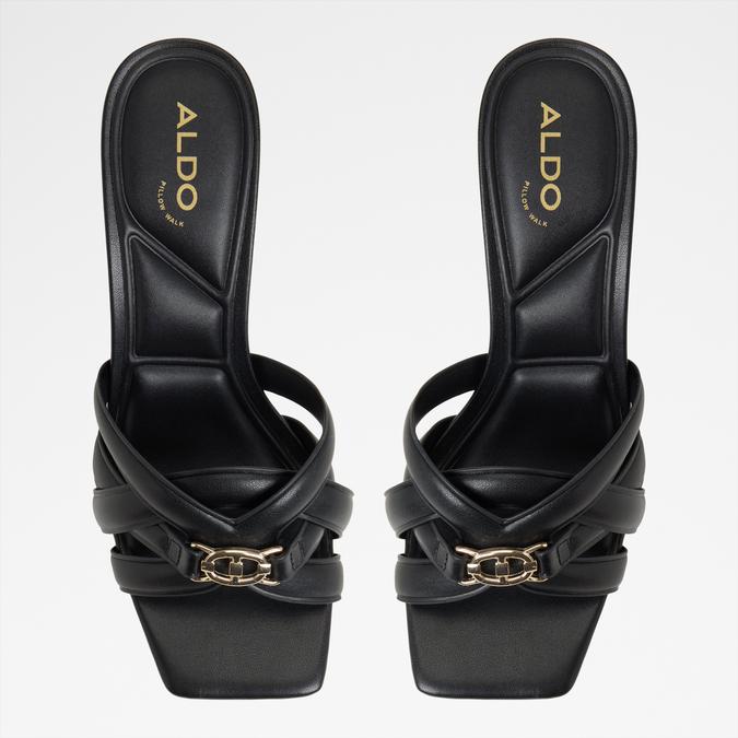 Calyra-In Women's Black Dress Sandals