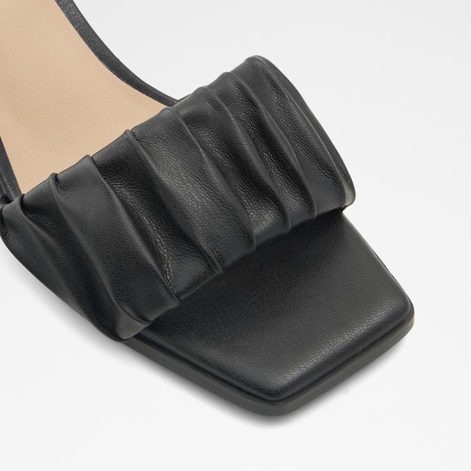 Adreran Women's Black Block Heel image number 5
