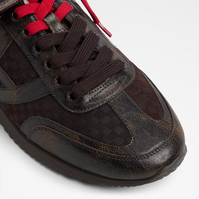 Thevoid-In Men's Brown Low Top Sneakers image number 6