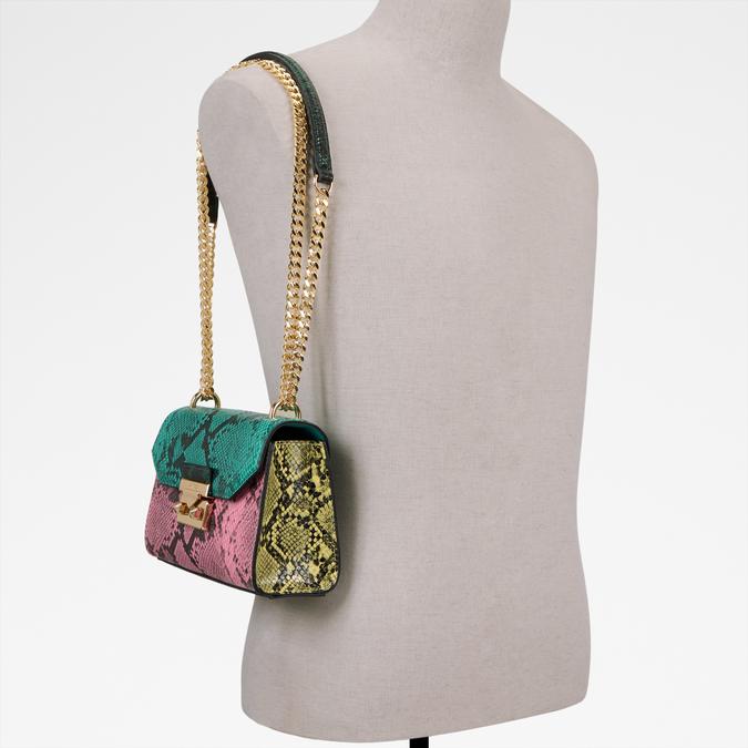 CRELALLE Green Combo Women Cross Body image number 4