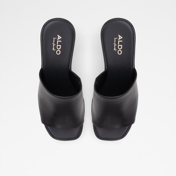 MAYSEE Black Women Heels image number 5