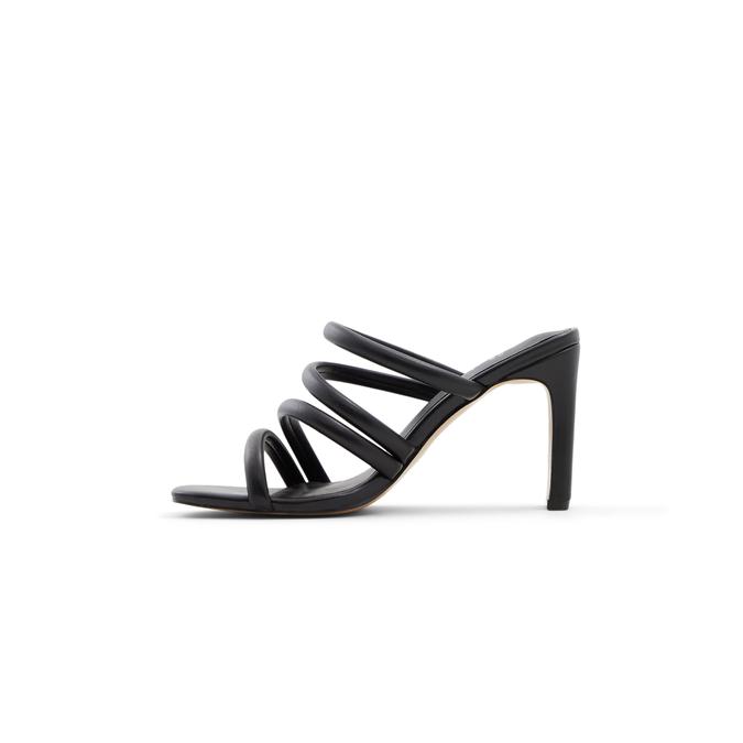 Cherie Women's Black Heeled Sandals image number 2