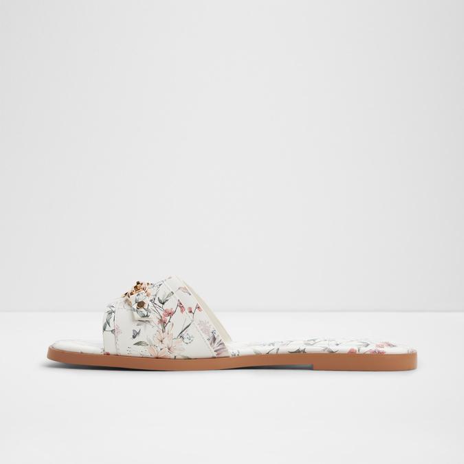 ALAMASSIA-IN WHITE MULTI Women Flat Sandals image number 2
