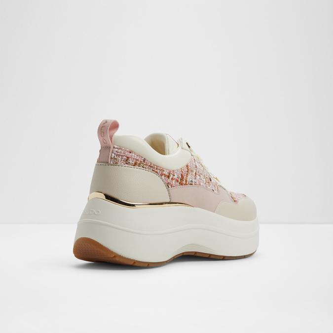 Etiene-In Women's Pink Sneaker Wedges image number 2