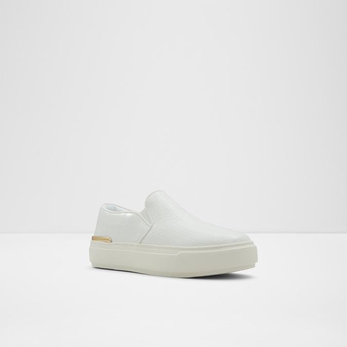 Pounceer Women's White Sneaker image number 4