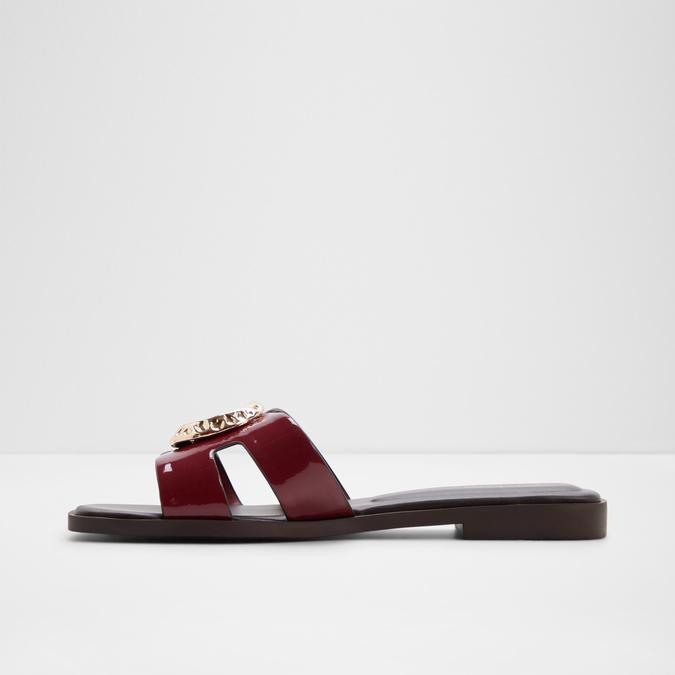 KHALI Red Women Flats image number 2