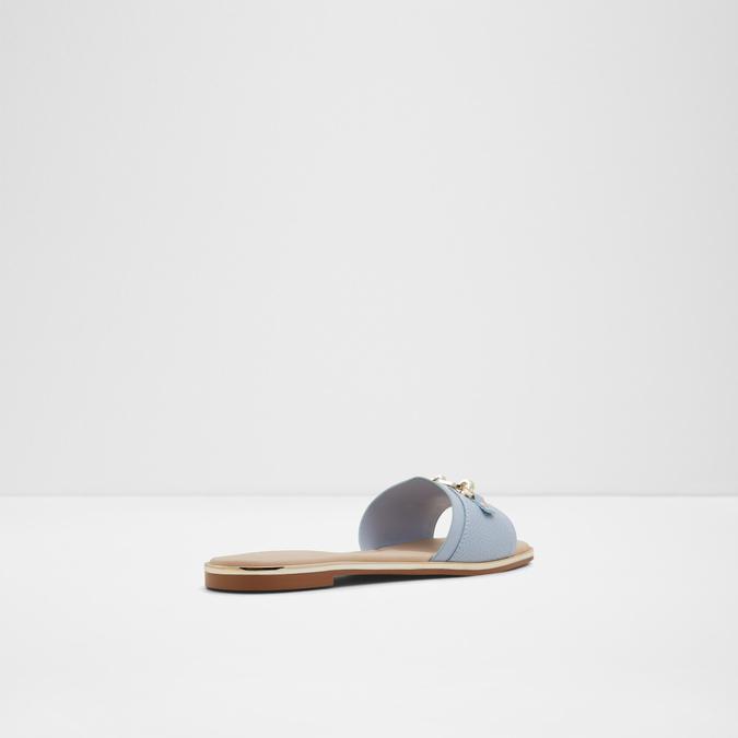 Jeannie Women's Blue Flat Sandals image number 2