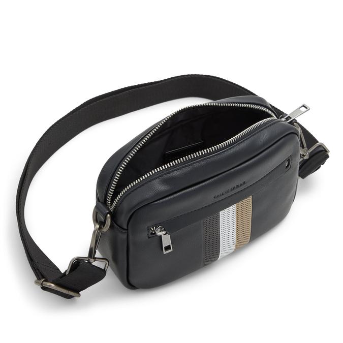 Brevyn Men's Black Casual Bag image number 2