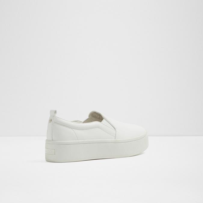 Alarka Women's White Sneakers image number 2