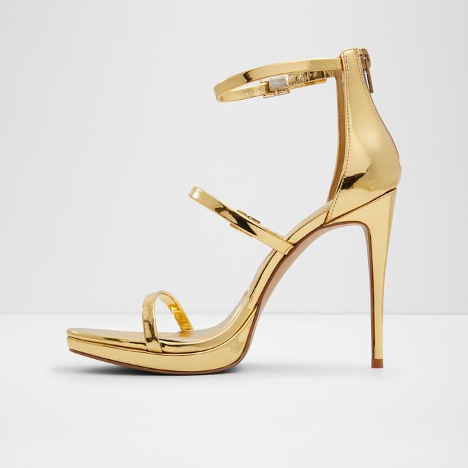 Levissa Women's Gold Dress Sandals image number 3