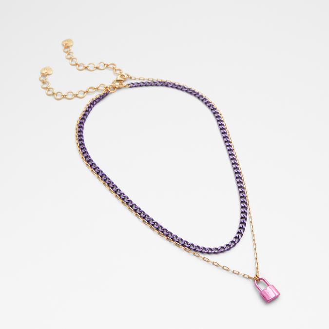 Locklove Women Fuchsia Necklace image number 0