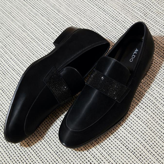 Heckels Men's Black Dress Loafers image number 1