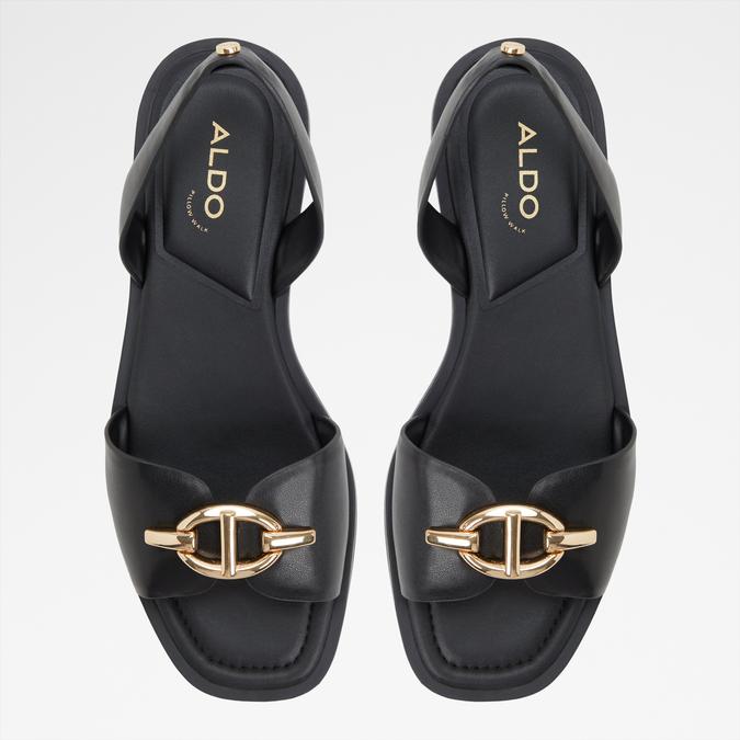GOASSI Black Women Flats image number 5
