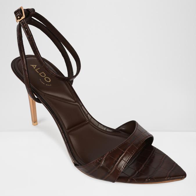 LEANDRA-B DARK BROWN Women Dress Sandals