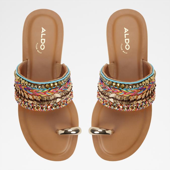 Beachwalk Women's Multicolor Flat Sandals