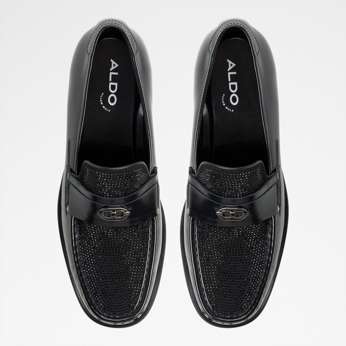TAROA-IN Black Men Dress Loafers image number 5