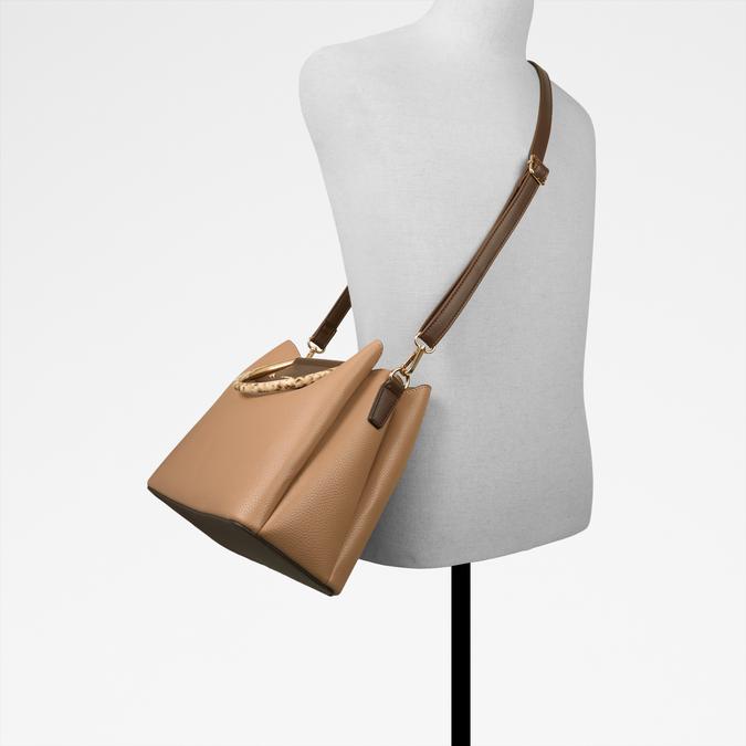 Sloana Women's Brown Satchel image number 4