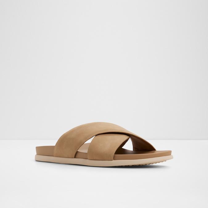 MARRINA-IN Beige Men Double Band Sandals image number 3