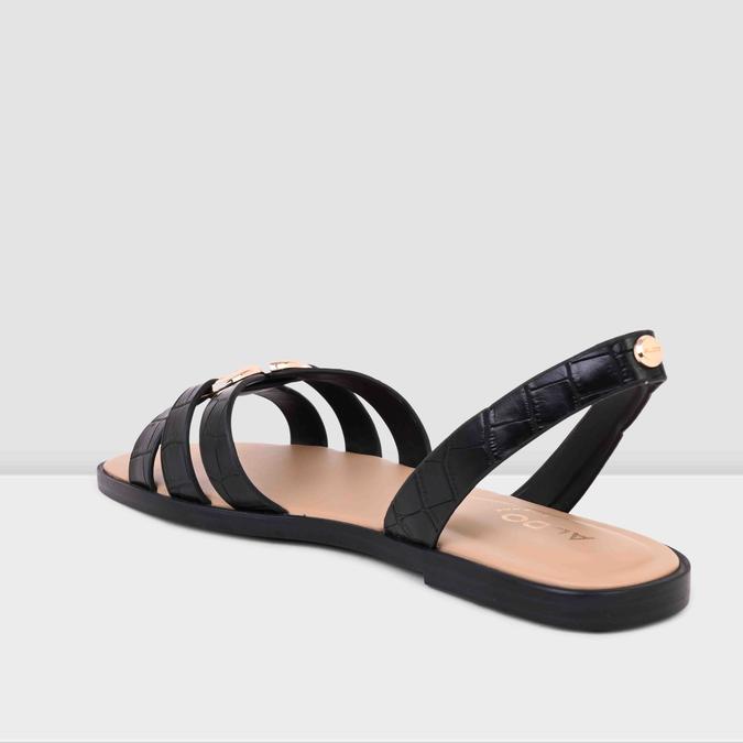 NYDIRARINA-IN Black Women Flat Sandals
