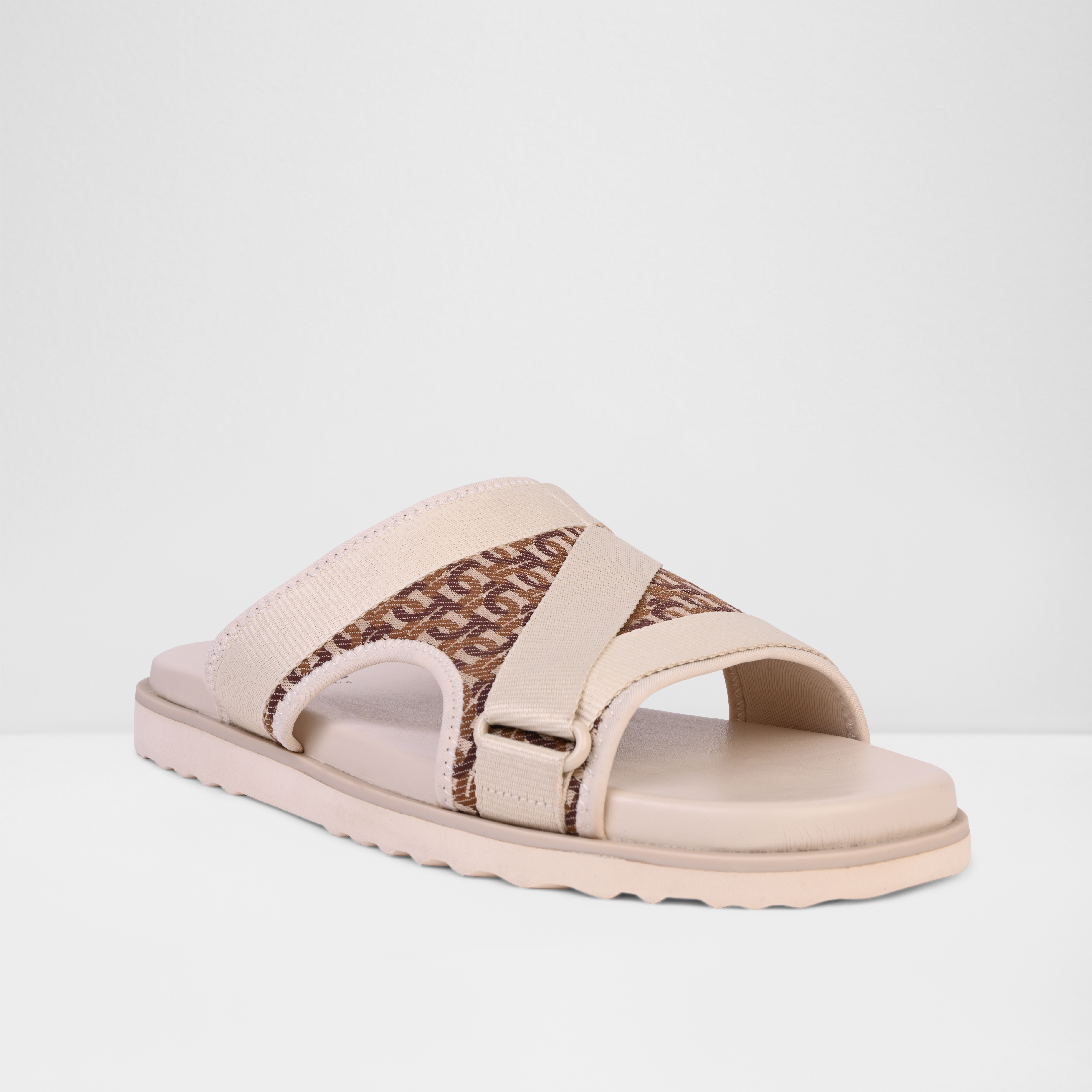 Deniels-In Men's Beige Strap Sandals image number 4