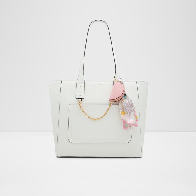 Buy MIRAGGIO Skye White Tote Bag (XL) Online