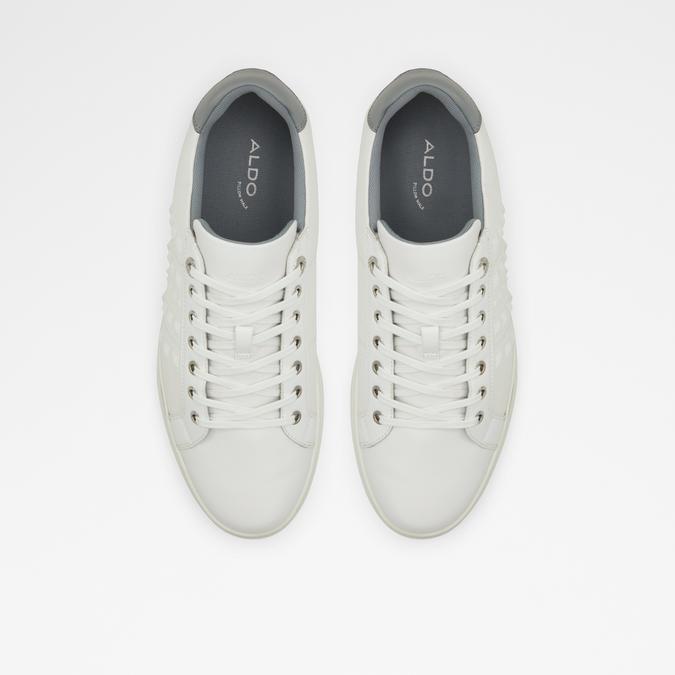 Abadric Men's White Low-Top image number 1