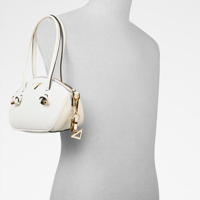 Elysande Women's White Shoulder Bag image number 4