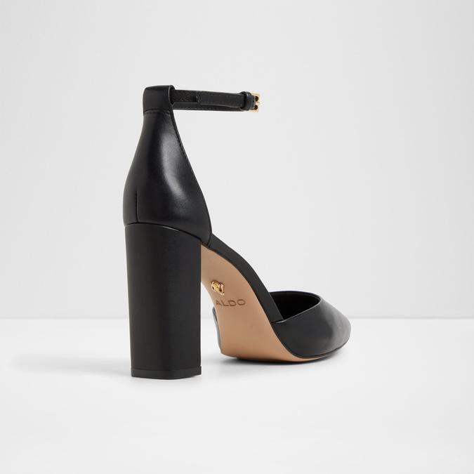 FAITH BLACK Women Block Heel Shoes